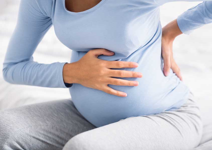 early pregnancy stomach pain